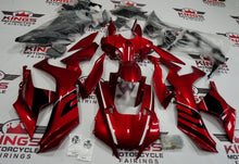 Yamaha YZF-R1 (2015-2019) Candy Red, White & Black Fairings at KingsMotorcycleFairings.com 