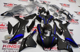 Yamaha YZF-R1 (2020-2023) Faux Carbon Fiber & Blue Fairings at KingsMotorcycleFairings.com