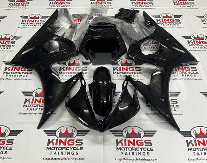 Yamaha YZF-R6 (2003-2004) Black Fairings at KingsMotorcycleFairings.com