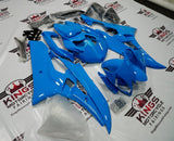 Yamaha YZF-R6 (2006-2007) All Blue Fairings at KingsMotorcycleFairings.com