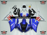 Blue, White and Red Fiat Petronas Fairing Kit for a 2008, 2009, 2010, 2011, 2012, 2013, 2014, 2015 & 2016 Yamaha YZF-R6 motorcycle