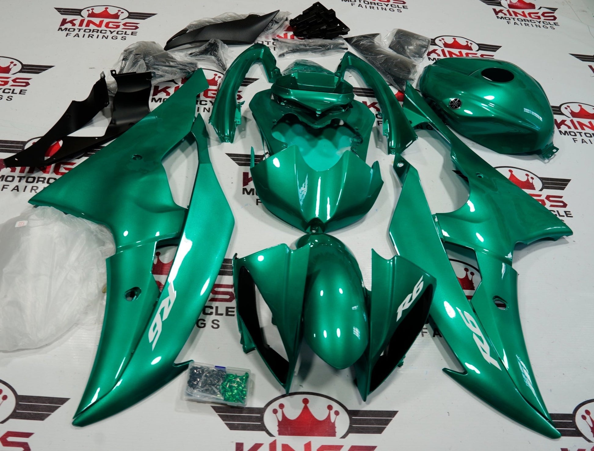 Yamaha YZF-R6 (2008-2016) Green Fairings