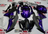 Yamaha YZF-R6 (2008-2016) Matte Black & Dark Purple Fairings