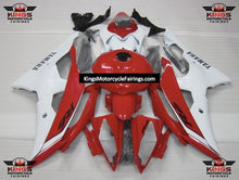Yamaha YZF-R6 (2008-2016) Red & White Fairings - KingsMotorcycleFairings.com...