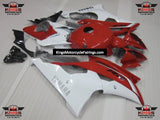 Yamaha YZF-R6 (2008-2016) Red & White Fairings - KingsMotorcycleFairings.com...