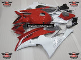 Yamaha YZF-R6 (2008-2016) Red & White Fairings - KingsMotorcycleFairings.com...