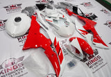 Yamaha YZF-R6 (2008-2016) Red, White & Black Fairings at KingsMotorcycleFairings.com