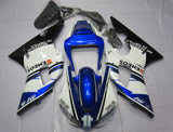 Yamaha R1 FairingKit (1998-1999) White, Blue, Black Eneos at KingsMotorcycleFairings.com
