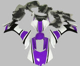 Yamaha R1 Fairing Kit (2020-2025) White, Purple, Black  at KingsMotorcycleFairings.com