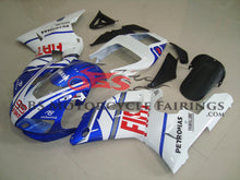 Yamaha R1 Fairings (1998-1999) Blue, White, Red #99 at KingsMotorcycleFairings.com