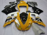 Yamaha R1 Fairings (1998-1999) Yellow, Black, White at KingsMotorcycleFairings.com