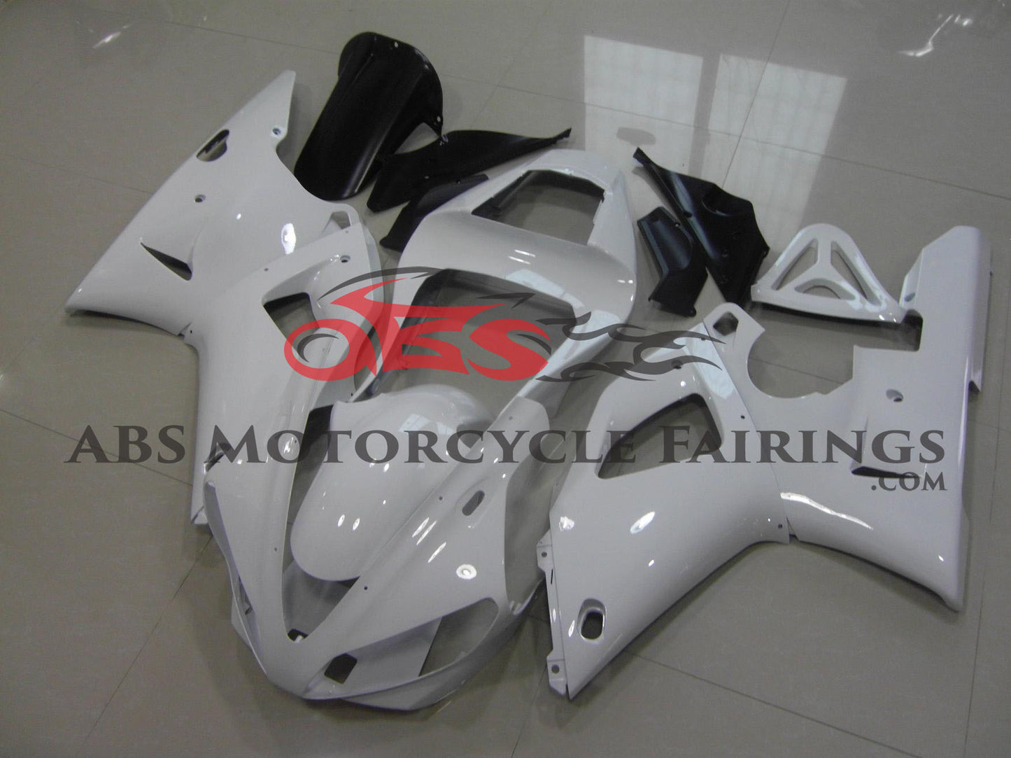 Yamaha R1 Fairings (2000-2001) White Fairings at KingsMotorcycleFairings.com