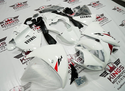 Yamaha R1 Fairings (2009-2011) White, Black, Red at KingsMotorcycleFairings.com