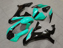 Yamaha R1 Fairings (2020-2024) Teal Blue, Black, Silver at KingsMotorcycleFairings.com