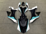 Yamaha R1 Fairings (2020-2025) Black, White, Teal Blue at KingsMotorcycleFairings.com