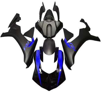 Yamaha R1 Fairings (2020-2025) Matte Black, Black, Blue at KingsMotorcycleFairings.com