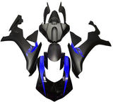 Yamaha R1 Fairings (2020-2025) Matte Black, Black, Blue at KingsMotorcycleFairings.com