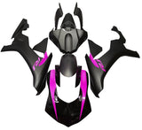 Yamaha R1 Fairings (2020-2025) Matte Black, Gloss Black, Pink Fairings at KingsMotorcycleFairings.com