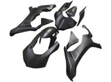 Yamaha R1 Fairings (2020-2025) Matte Black, Silver at KingsMotorcycleFairings.com