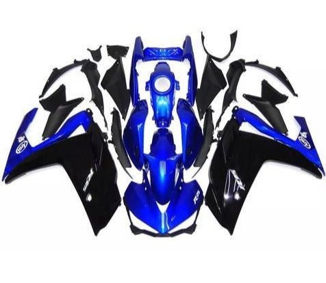Yamaha R25 Fairing kit (2015-2018) Blue, Black at KingsMotorcycleFairings.com