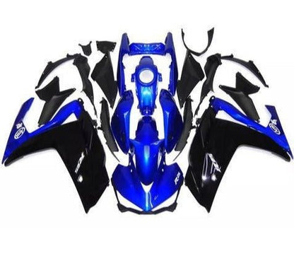 Yamaha R25 Fairing kit (2015-2018) Blue, Black at KingsMotorcycleFairings.com