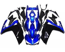 Yamaha R25 Fairings (2015-2018) Blue, Black at KingsMotorcycleFairings.com