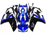 Yamaha R25 Fairings (2015-2018) Blue, Black at KingsMotorcycleFairings.com
