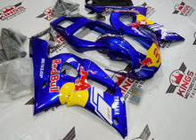 Yamaha R6 Fairing Kit (1998-2002) Blue, Red Bull #3 at KingsMotorcycleFairings.com