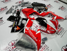 Yamaha R6 Fairing Kit (2003-2004) Red, Black, White Santander at KingsMotorcycleFairings.com