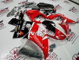Yamaha R6 Fairing Kit (2003-2004) Red, Black, White Santander at KingsMotorcycleFairings.com