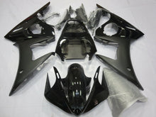 Yamaha R6 Fairings (2005) Gloss Black, Matte Black at KingsMotorcycleFairings.com