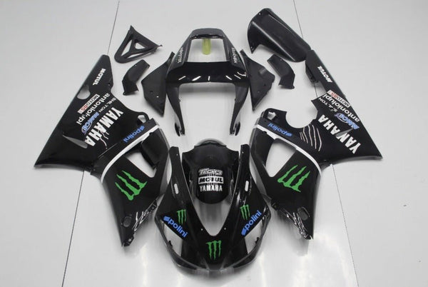 Yamaha YZF-R1 Fairings (1998-1999) Black, White, Blue, Green at KingsMotorcycleFairings.com