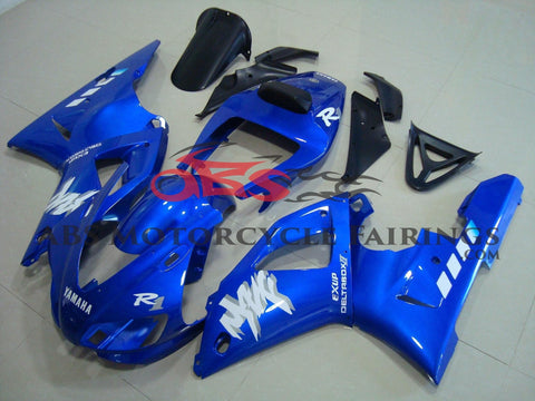 Yamaha YZF-R1 Fairings (1998-1999) Blue Exup DeltaBox at KingsMotorcycleFairings.com