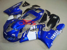 Yamaha YZF-R1 Fairings (1998-1999) Blue, White at KingsMotorcycleFairings.com