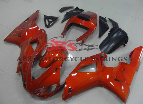 Yamaha YZF-R1 Fairings (1998-1999) Dark Orange at KingsMotorcycleFairings.com
