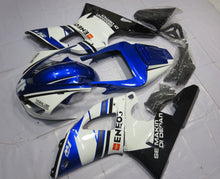 Yamaha YZF-R1 Fairings (1998-1999) White, Blue, Black Eneos at KingsMotorcycleFairings.com