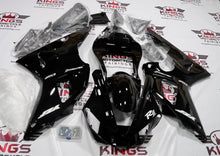 Yamaha YZF-R1 Fairings (2000-2001) Black, Silver at KingsMotorcycleFairings.com