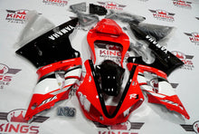 Yamaha YZF-R1 Fairings (2000-2001) Red, White, Black DeltaBox at KingsMotorcycleFairings.com