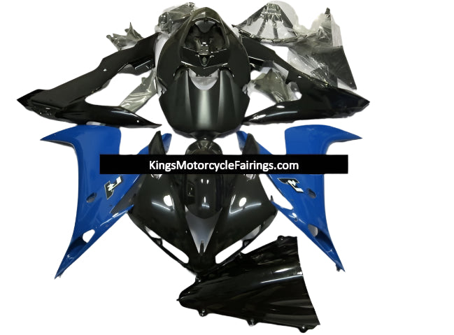 Yamaha YZF-R1 Fairings (2004-2006) Black, Blue, Matte Black at KingsMotorcycleFairings.com