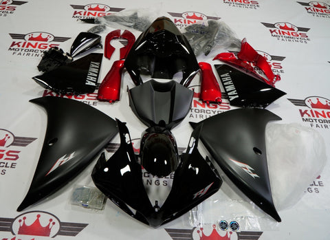 Yamaha YZF-R1 Fairings (2009-2011) Black, Matte Black, Candy Red, Silver at KingsMotorcycleFairings.com