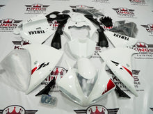 Yamaha YZF-R1 Fairings (2009-2011) White, Black, Red at KingsMotorcycleFairings.com