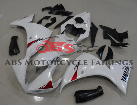 Yamaha YZF-R1 Fairings (2009-2011) White at KingsMotorcycleFairings.com