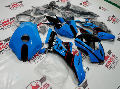 Yamaha YZF-R1 Fairings (2015-2019) Blue, Black, Red at KingsMotorcycleFairings.com
