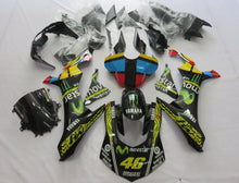 Yamaha YZF-R1 Fairings (2020-2025) Black Movistar #46 at KingsMotorcycleFairings.com
