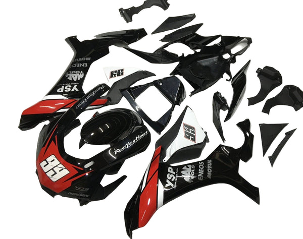 Yamaha YZF-R1 Fairings (2020-2025) Black, Red, White 99 at KingsMotorcycleFairings.com