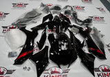 Yamaha YZF-R1 Fairings (2020-2025) Black, Red at KingsMotorcycleFairings.com