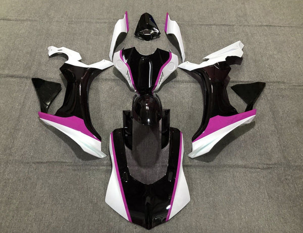 Yamaha YZF-R1 Fairings (2020-2025) Black, White, Pink at KingsMotorcycleFairings.com