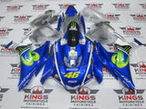 Yamaha YZF-R1 Fairings (2020-2025) Blue Movistar at KingsMotorcycleFairings.com