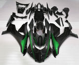 Yamaha YZF-R1 Fairings (2020-2025) Faux Carbon Fiber, Green at KingsMotorcycleFairings.com
