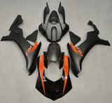 Yamaha YZF-R1 Fairings (2020-2025) Matte Black, Gloss Black, Orange Fairings at KingsMotorcycleFairings.com